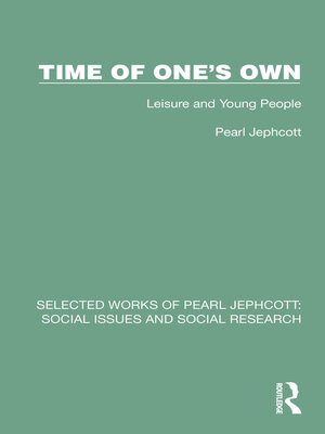 cover image of Time of One's Own